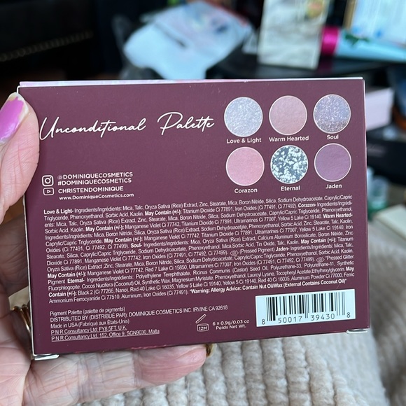 Dominique Unconditional Eye Shadow Palette. New In Box! - Picture 5 of 5